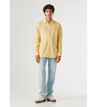 Pepe Jeans Camisa Payton amarillo