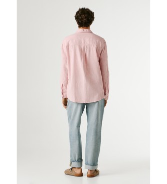Pepe Jeans Camisa Payton rosa