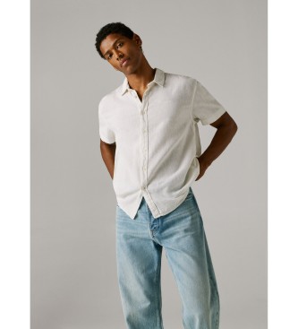 Pepe Jeans Skjorte Percy hvid