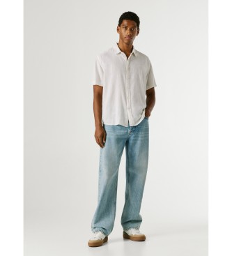 Pepe Jeans Skjorte Percy hvid