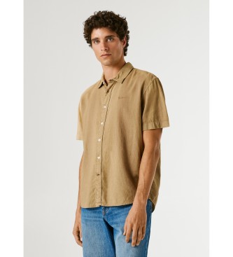Pepe Jeans Camicia marrone di Percy