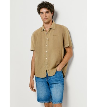 Pepe Jeans Camicia marrone di Percy