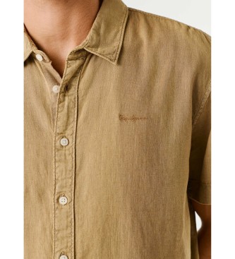 Pepe Jeans Camicia marrone di Percy