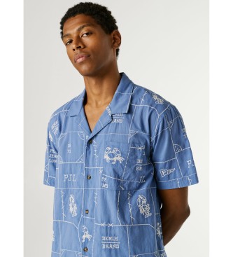 Pepe Jeans Perto bl� skjorte