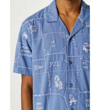 Pepe Jeans Perto bl� skjorte