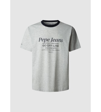 Pepe Jeans Maglietta grigia Peterson