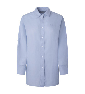 Pepe Jeans Camisa Philly azul