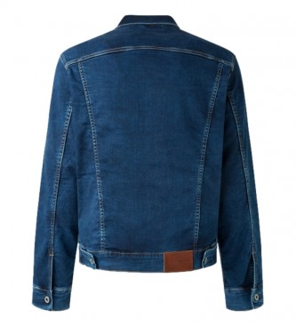 Pepe Jeans Veste en jean Pinner bleue