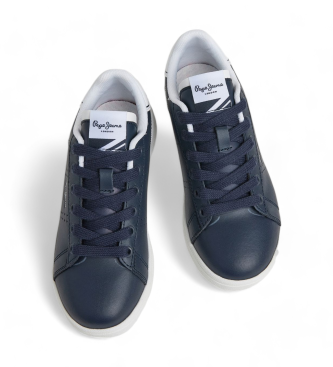 Pepe Jeans Player Basic Leather Sneakers navy