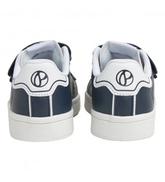 Pepe Jeans Zapatillas de piel Player Basic Bk marino