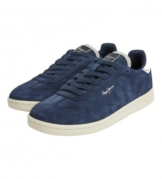 Pepe Jeans Leather Sneakers Player Bevis M navy