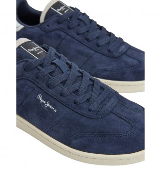 Pepe Jeans Leather Sneakers Player Bevis M navy