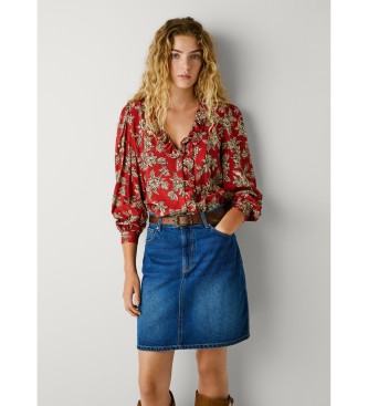 Pepe Jeans Blusa Plency rosso