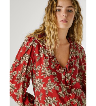 Pepe Jeans Blusa Plency rosso