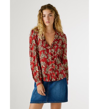 Pepe Jeans Blusa Plency rosso