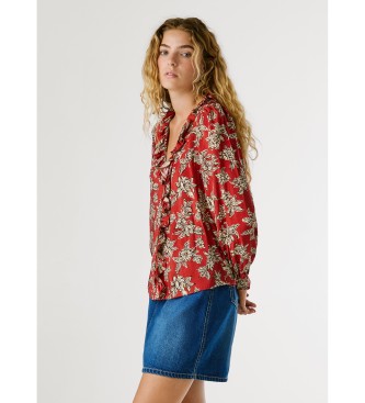 Pepe Jeans Blusa Plency rosso