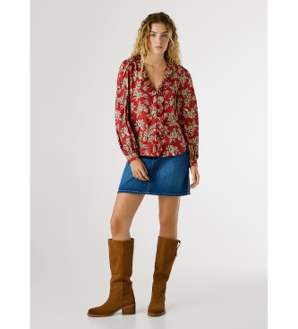 Pepe Jeans Blusa Plency rosso