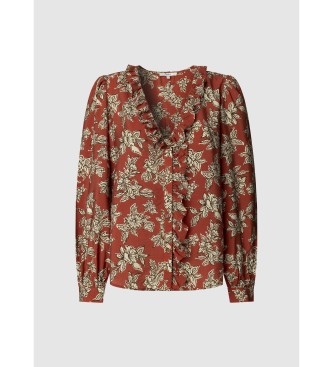 Pepe Jeans Blusa Plency rosso