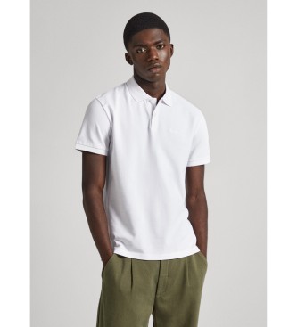 Pepe Jeans New Oliver weies Poloshirt