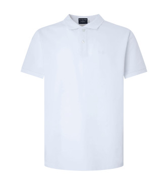 Pepe Jeans New Oliver weies Poloshirt