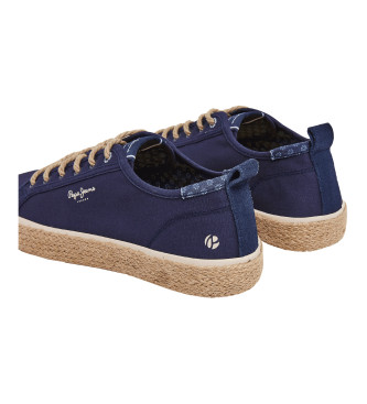Pepe Jeans Port Basic navy trainers
