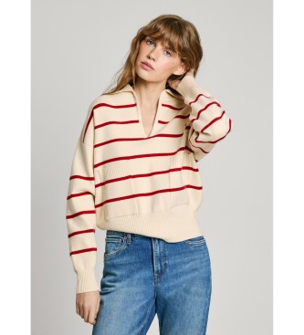 Pepe Jeans Jersey Priscilla blanco