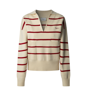 Pepe Jeans Jersey Priscilla blanco