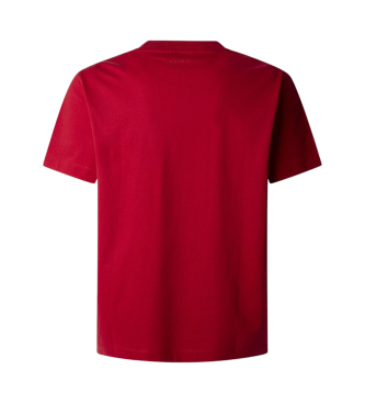 Pepe Jeans T-shirt Prush rouge