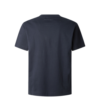 Pepe Jeans Granatowa koszulka Prush