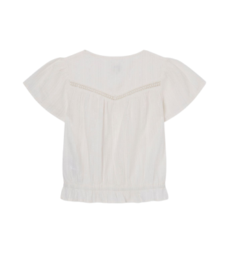 Pepe Jeans Blouse Querima wit