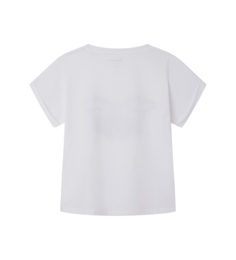 Pepe Jeans T-shirt Qwana blanc