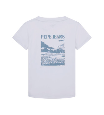 Pepe Jeans T-shirt Raith blanc