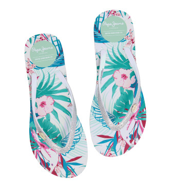 Pepe Jeans Rake Palm multicoloured flip-flops