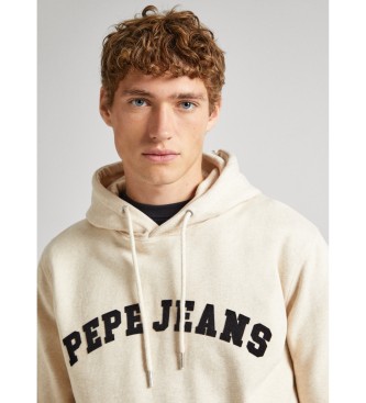 Pepe Jeans Sweater Rane gebroken wit