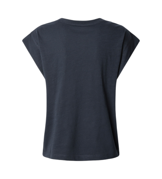 Pepe Jeans T-shirt a righe blu navy