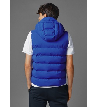 Red Bull Racing x Pepe Jeans Gilet unisexe  capuche matelasse bleu