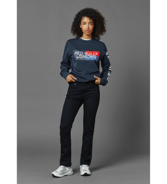 Red Bull Racing x Pepe Jeans Felpa girocollo con grafica Martino Color Block