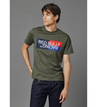 Red Bull Racing x Pepe Jeans Groen T-shirt met logoprint