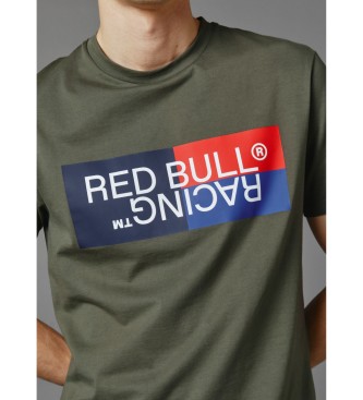 Red Bull Racing x Pepe Jeans Groen T-shirt met logoprint