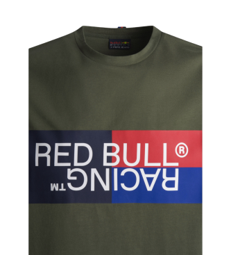 Red Bull Racing x Pepe Jeans Groen T-shirt met logoprint