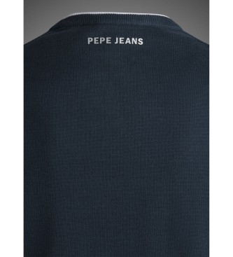 Red Bull Racing x Pepe Jeans Pull en maille  col rond marine