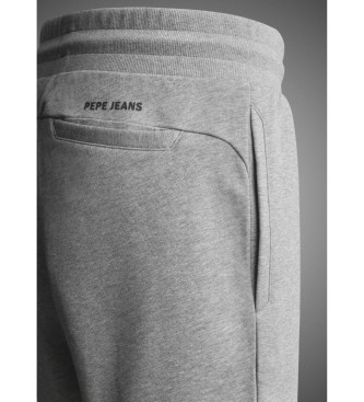 Red Bull Racing x Pepe Jeans Szare szorty typu jogger slim fit