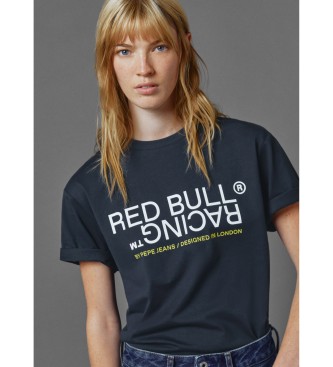 Red Bull Racing x Pepe Jeans Rbr Graphic Reflect T-shirt navy
