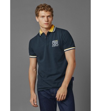 Red Bull Racing x Pepe Jeans Polo in tessuto piqu elasticizzato blu navy