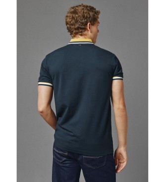 Red Bull Racing x Pepe Jeans Polo in tessuto piqu elasticizzato blu navy