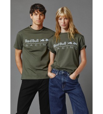 Red Bull Racing x Pepe Jeans Uniseks T-shirt met groene opdruk