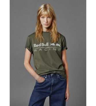 Red Bull Racing x Pepe Jeans Uniseks T-shirt met groene opdruk