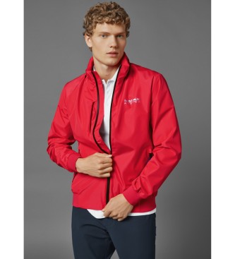 Red Bull Racing x Pepe Jeans Veste coupe-vent matelasse rouge