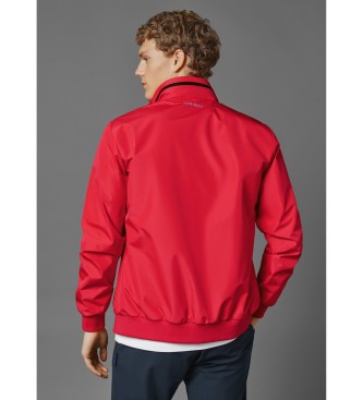 Red Bull Racing x Pepe Jeans Quilted windbreaker jacket red