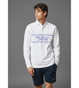 Red Bull Racing x Pepe Jeans Plo de rugby branco de manga comprida